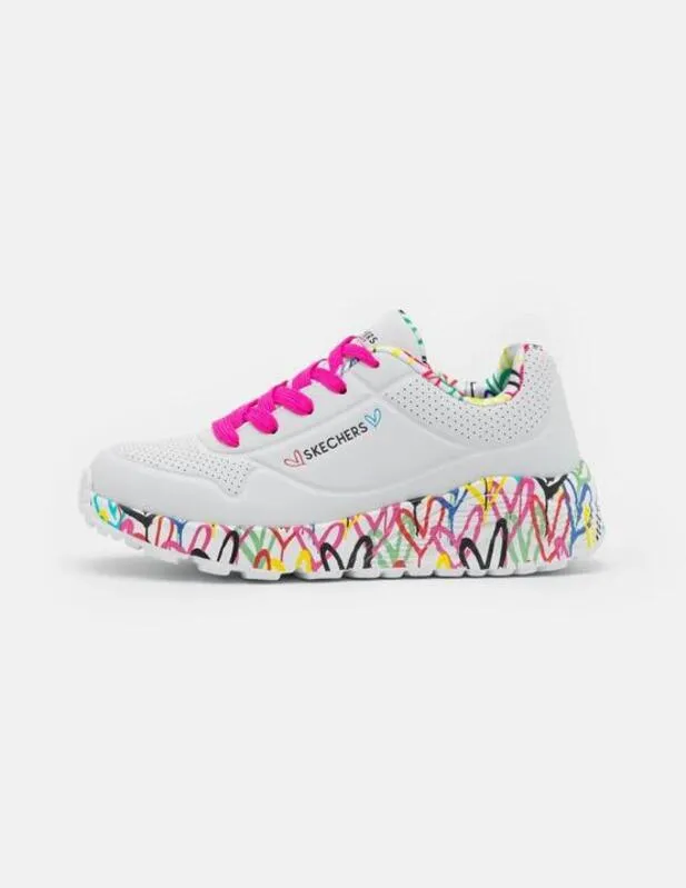 ZAPATILLA SKECHERS UNO LITELOVELY LUV MULTICOLOR