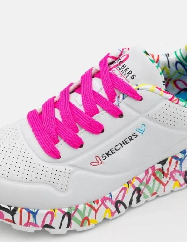 ZAPATILLA SKECHERS UNO LITELOVELY LUV MULTICOLOR