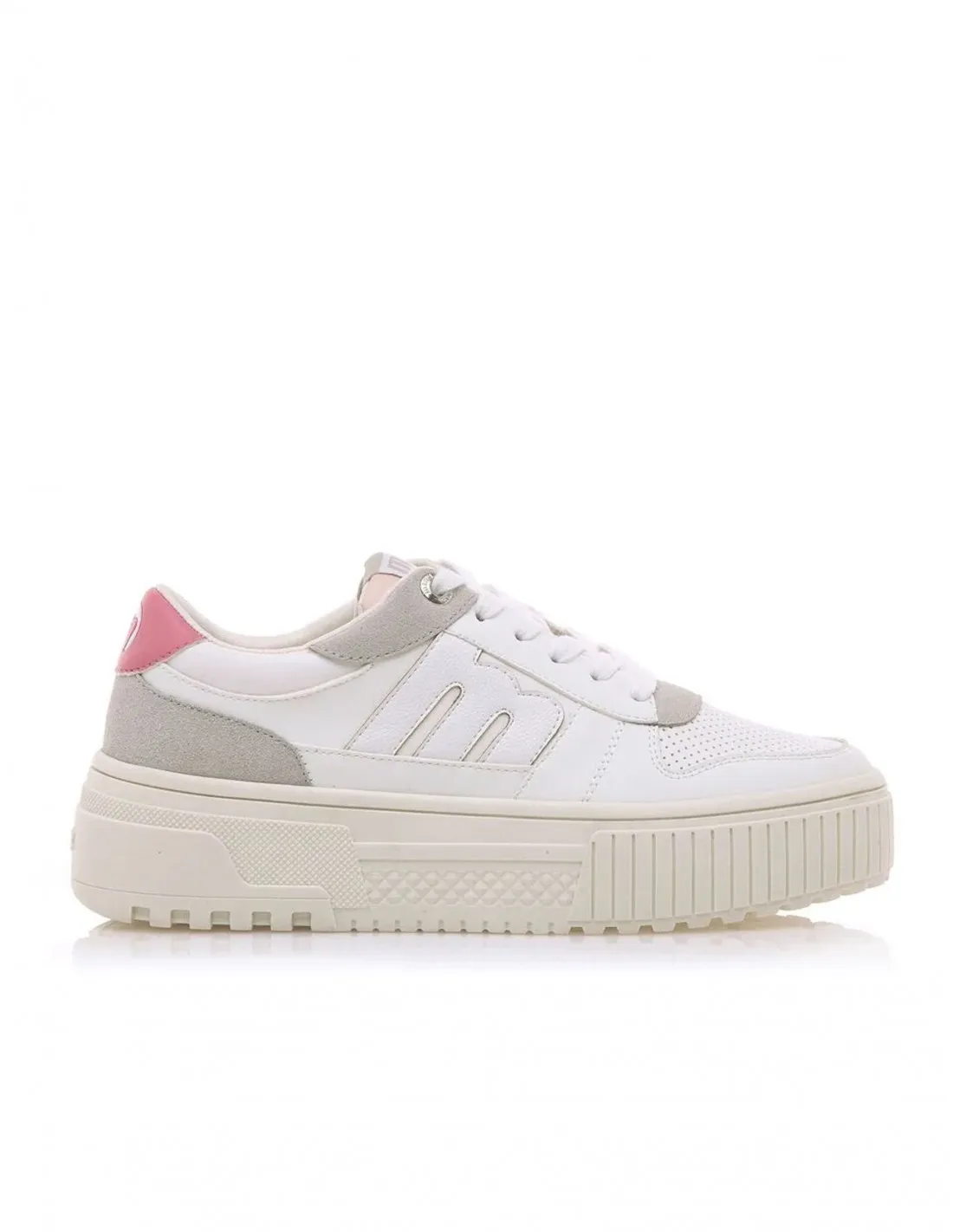 Zapatillas Blancas Plataforma Tower MUSTANG