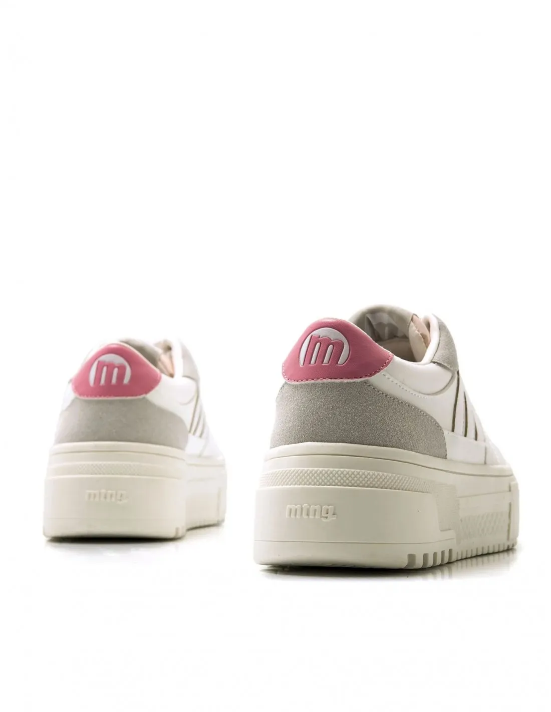 Zapatillas Blancas Plataforma Tower MUSTANG