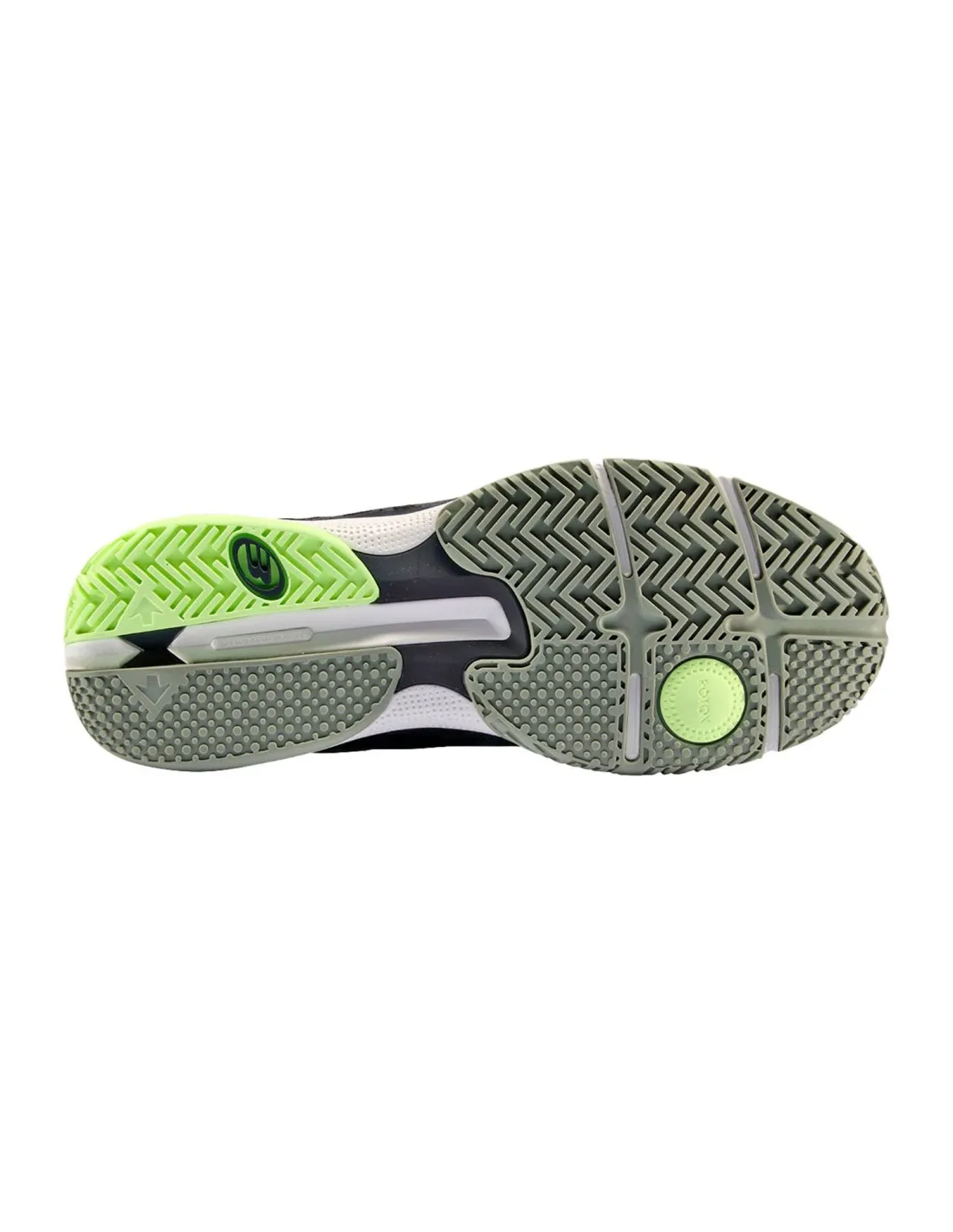 Zapatillas Bullpadel Flow 24v Negro/Eucali