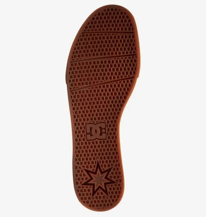 Zapatillas de piel ANTE DC SHOES para hombre SWITCH DARK (cwg) Ref. ADYS300431 camel/marrón