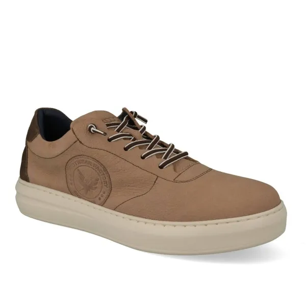 ZAPATILLAS DE VESTIR HOMBRE PIEL MOD. ALEX TAUPE