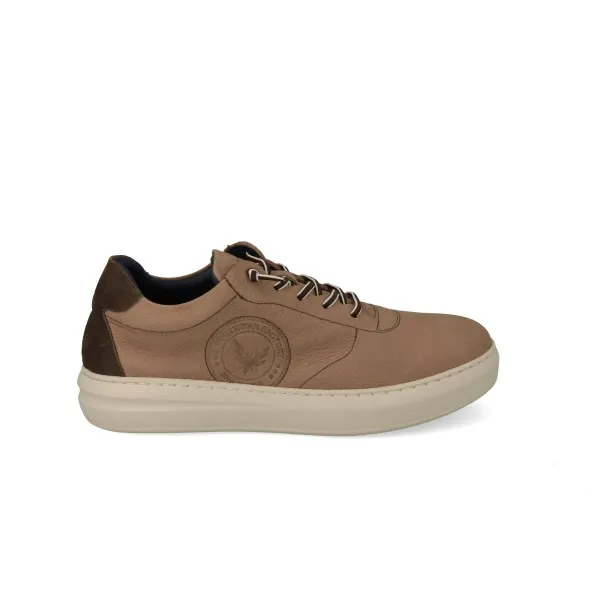 ZAPATILLAS DE VESTIR HOMBRE PIEL MOD. ALEX TAUPE