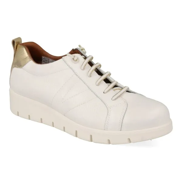 ZAPATILLAS de VESTIR MUJER BLANCAS MOD. YUKIRO