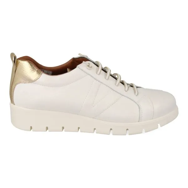 ZAPATILLAS de VESTIR MUJER BLANCAS MOD. YUKIRO