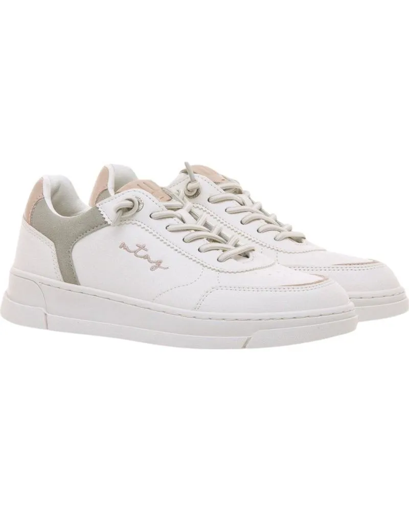 Zapatillas deporte MTNG  de Mujer DEPORTIVOS DE MUJER MUSTANG 60367 EN  BLANCO