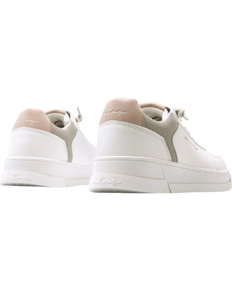 Zapatillas deporte MTNG  de Mujer DEPORTIVOS DE MUJER MUSTANG 60367 EN  BLANCO