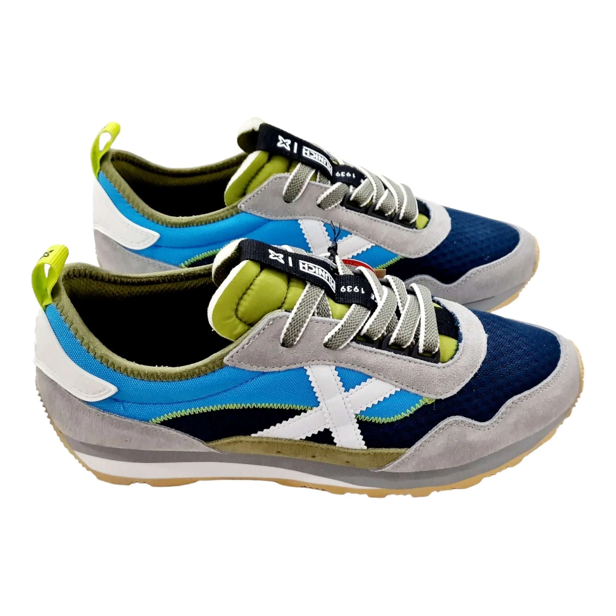 ZAPATILLAS MUNICH HOMBRE UM 72 AZUL