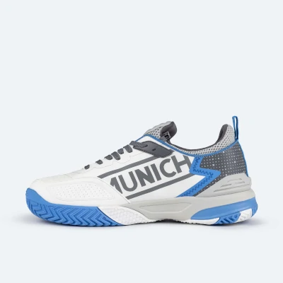 Zapatillas Munich Stratos 18 Blanca/Azul Claro