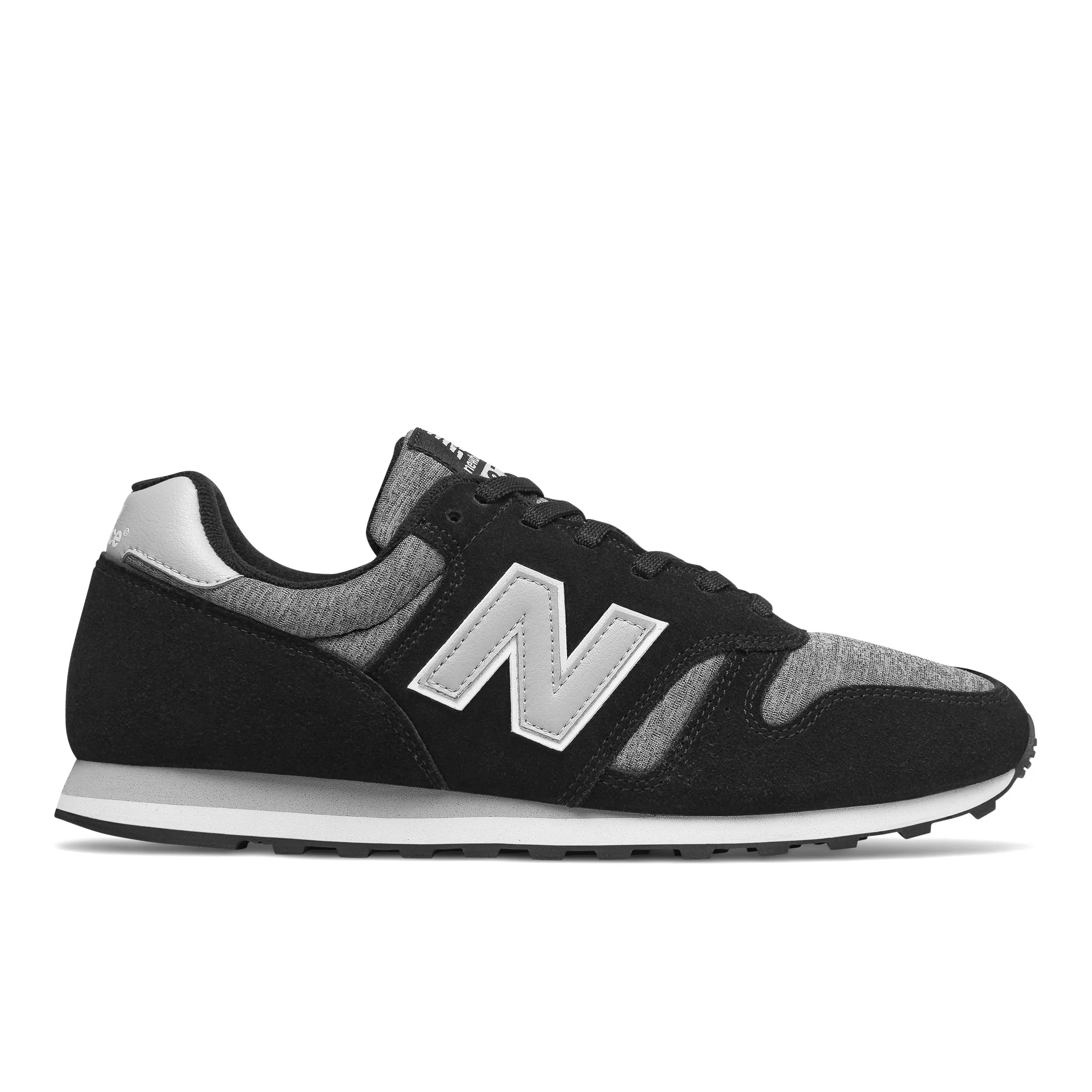 Zapatillas Urbanas Hombre New Balance 373 Negra/Gris