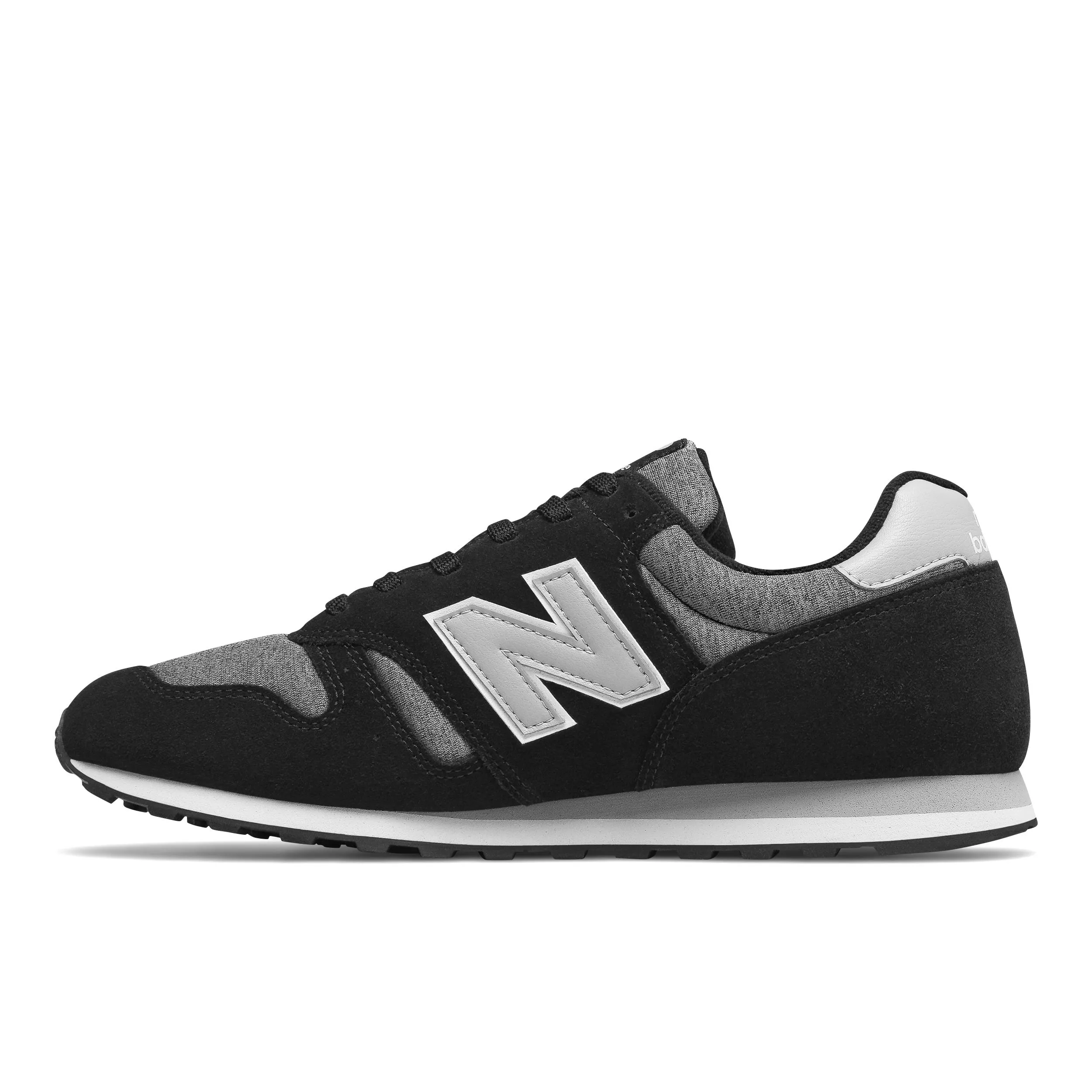Zapatillas Urbanas Hombre New Balance 373 Negra/Gris