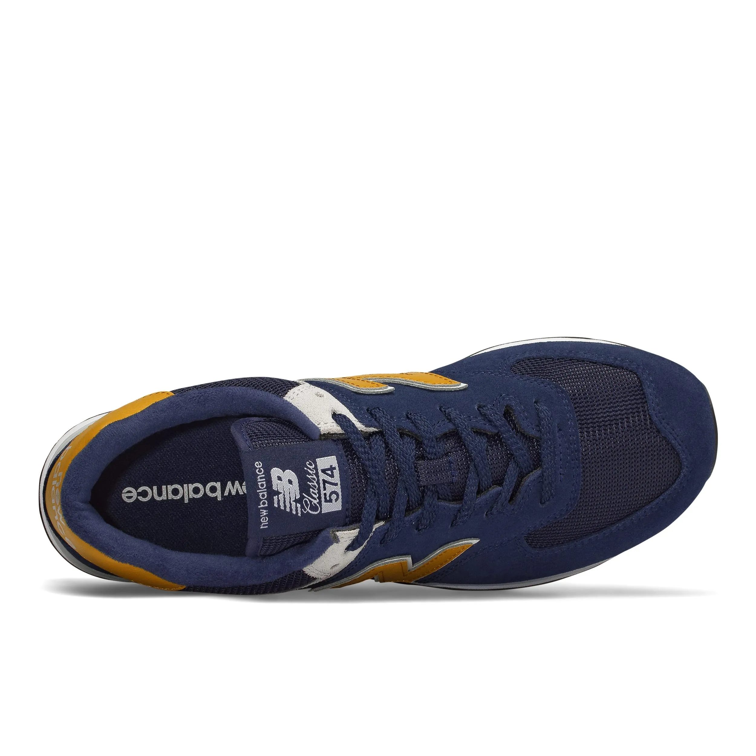 Zapatillas Urbanas Hombre New Balance 574 Azul Marino/Mostaza