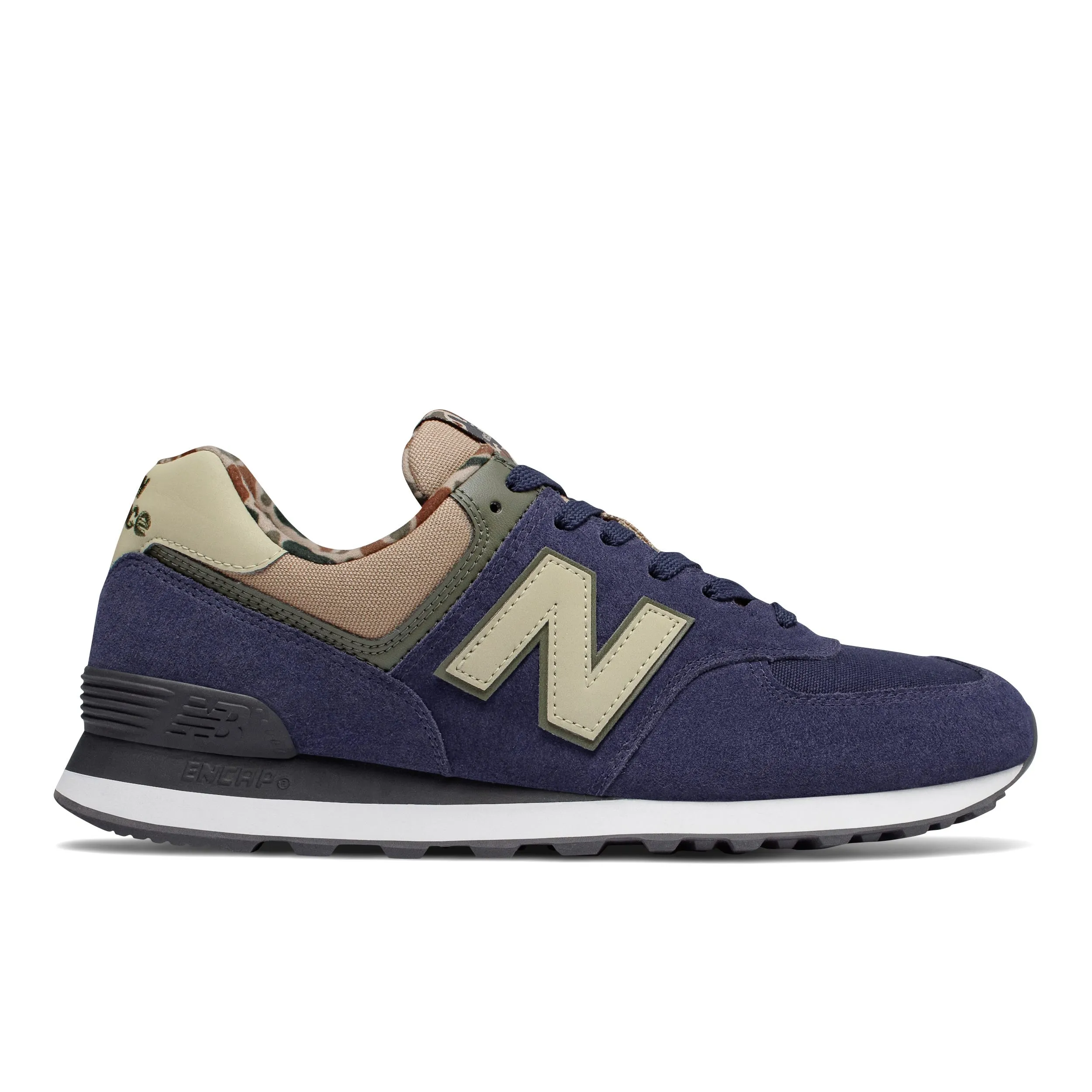 Zapatillas Urbanas Hombre New Balance 574 Azul Marino/Verde