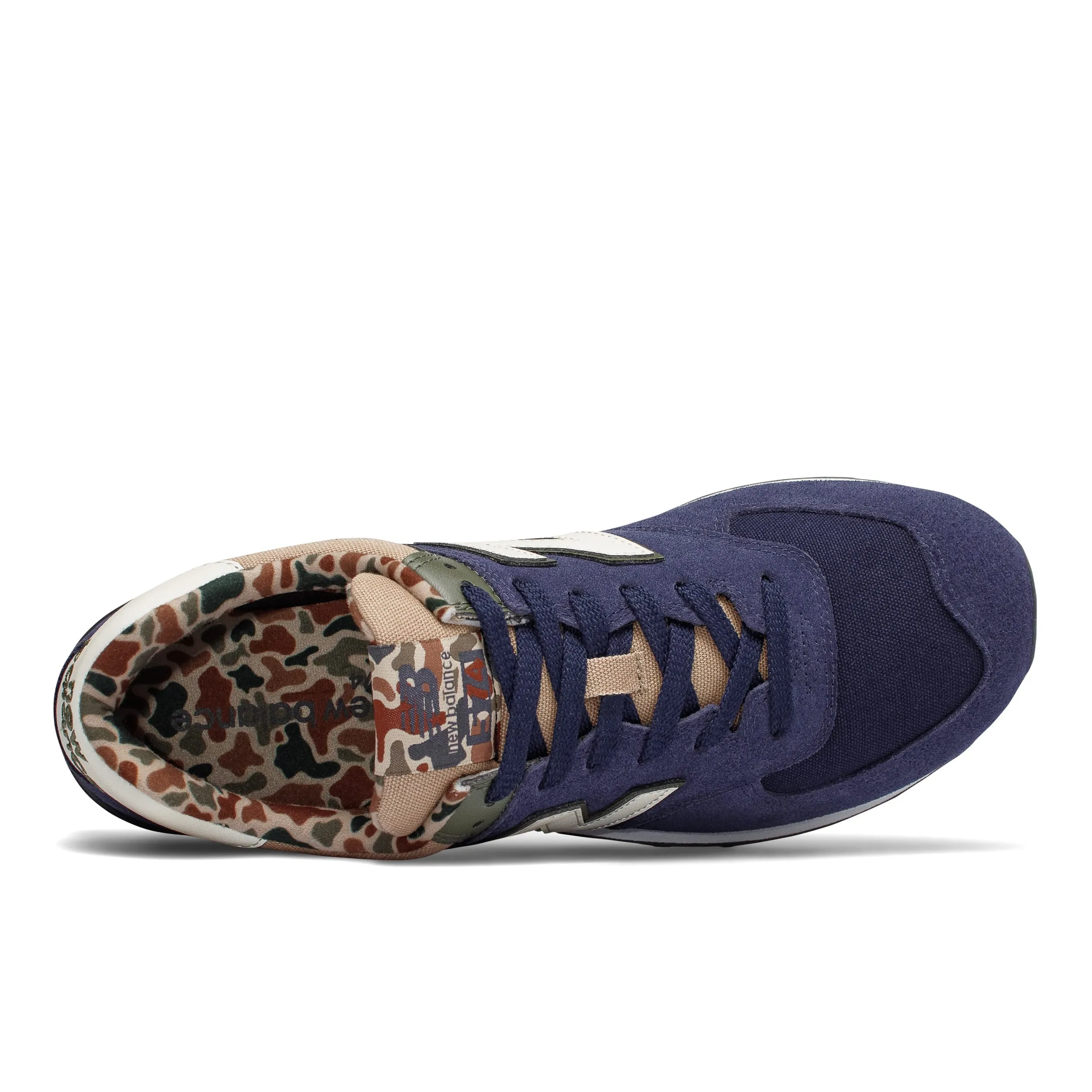 Zapatillas Urbanas Hombre New Balance 574 Azul Marino/Verde