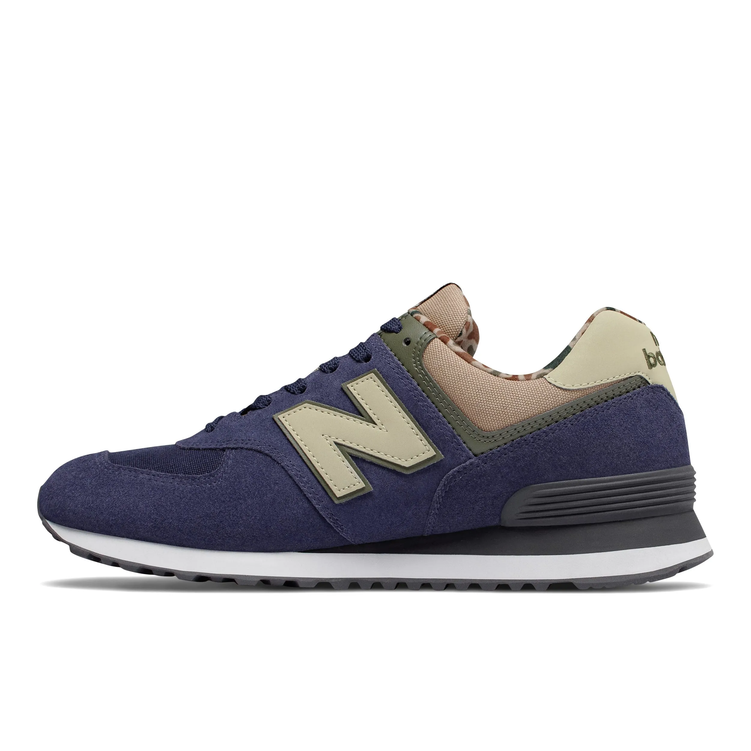 Zapatillas Urbanas Hombre New Balance 574 Azul Marino/Verde