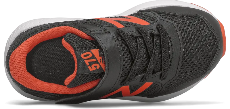 Zapatillas Urbanas Infantil New Balance 570 Gris/Naranja