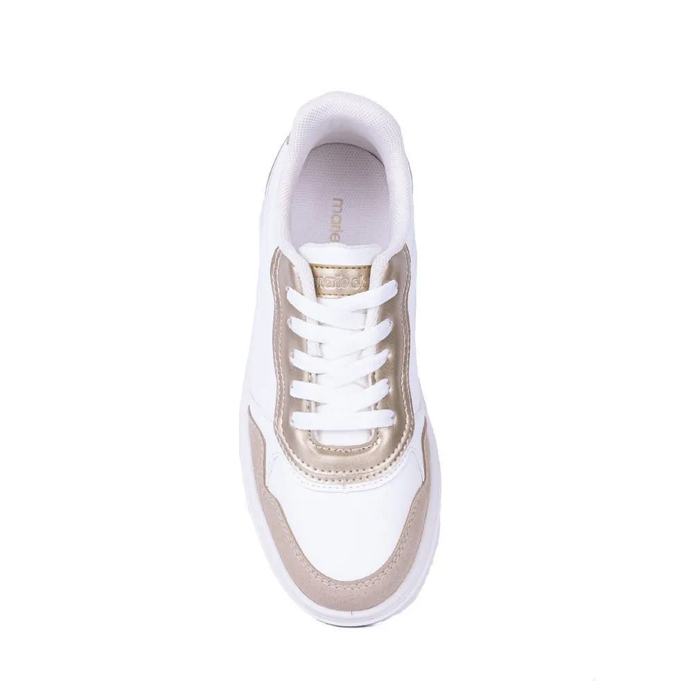 Zapatillas Urbanas Marie Claire Para Mujer Lover 1689 Blanco