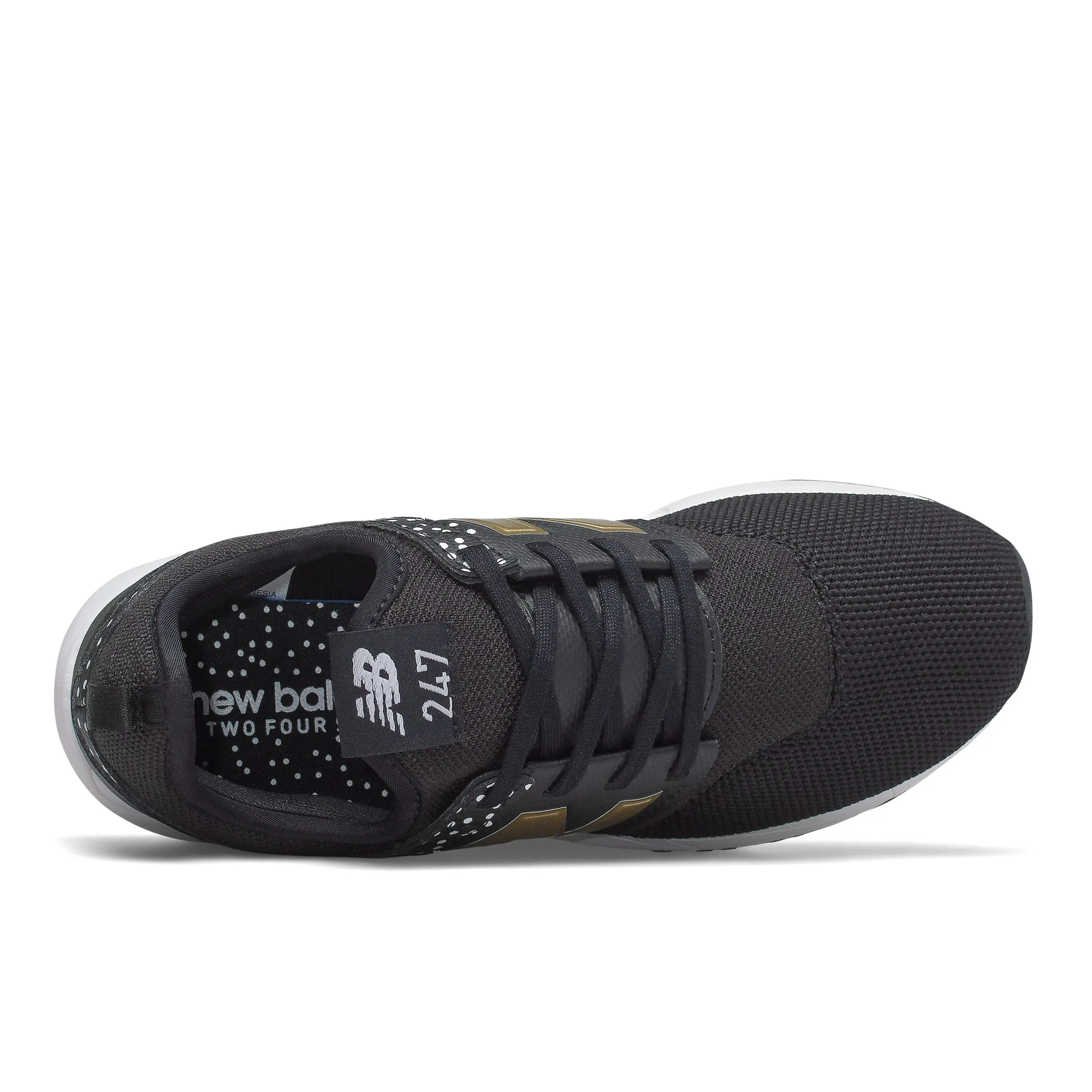 Zapatillas Urbanas Mujer New Balance 247 Negra/Dorada