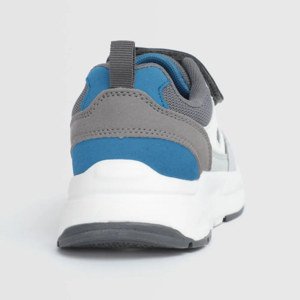 Zapatillas Urbanas Para Niño Circus Textil Jo Gris