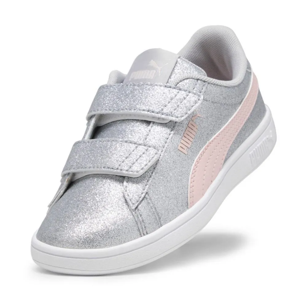 Zapatillas Urbanas Puma Para Niña 394686 02 Plateado