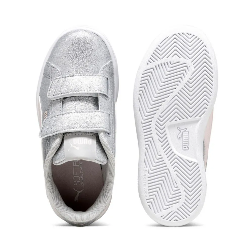 Zapatillas Urbanas Puma Para Niña 394686 02 Plateado