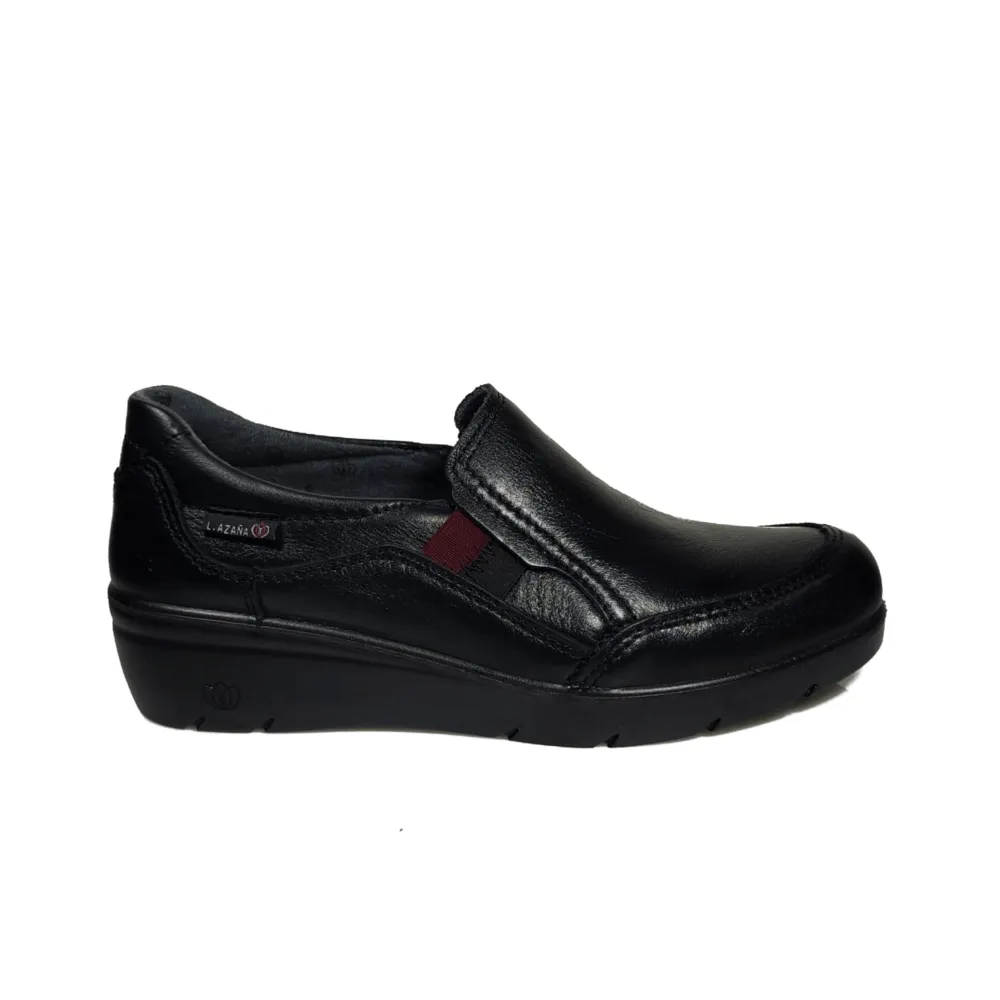 Zapato con cuña.