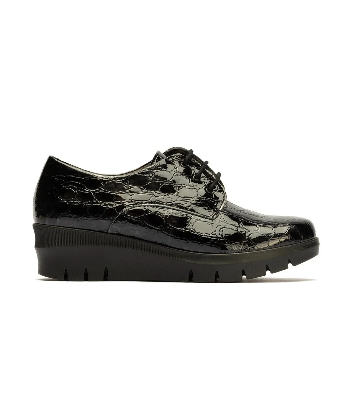 Zapato con plataforma para mujer en color negro