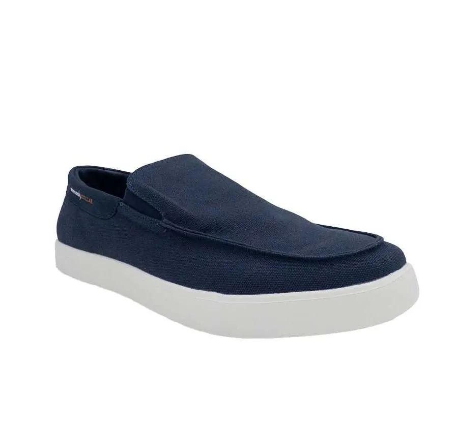 ZAPATO DOCTOR CUTILLAS 34902 MOCASIN ELASTICOS LONA DE HOMBRE MARINO PLANTILLA MEMORY FOAM 27650