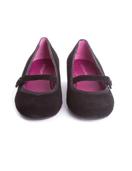 zapato pons quintana cuña negro