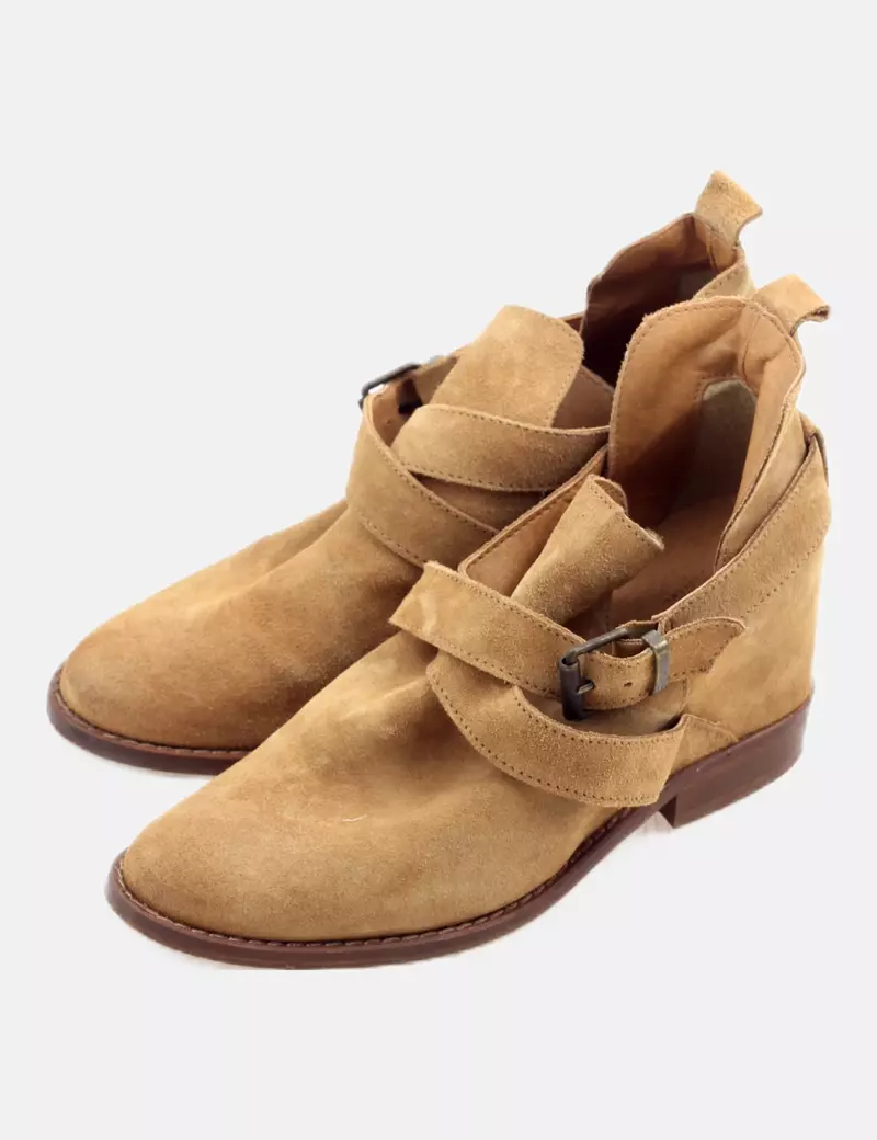 Zara Botines Ante