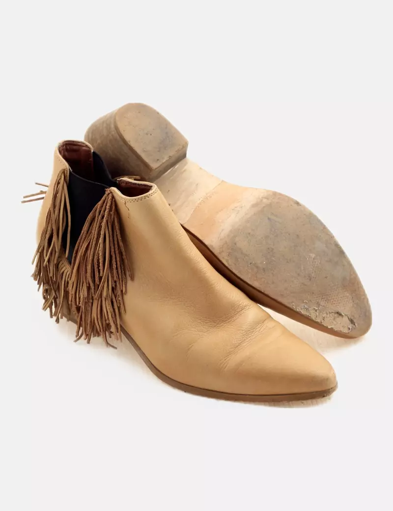 Zara Botines Piel