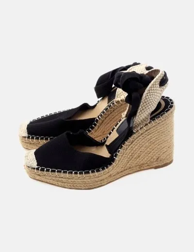 Zara Cuña bicolor combinada