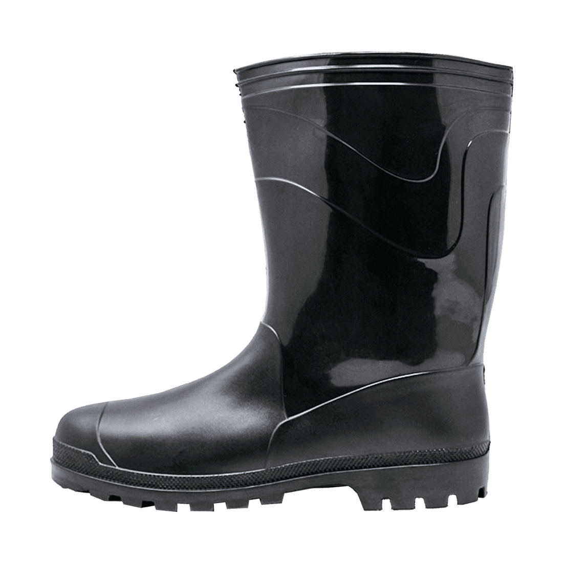 ZORRO PPHU201507 TALLA 39 PAR DE BOTAS PVC ANTIDESLIZANTES FORRO INTERNO ANTIBACTERIAL NEGRAS ALTAS