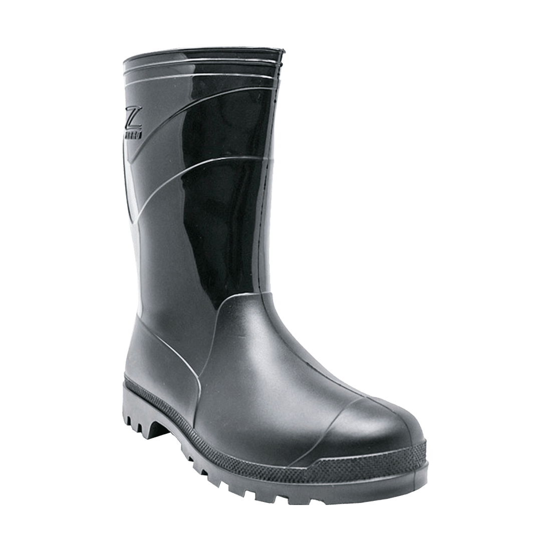 ZORRO PPHU201509.5 TALLA 42 PAR DE BOTAS PVC ANTIDESLIZANTES FORRO INTERNO ANTIBACTERIAL NEGRAS ALTAS