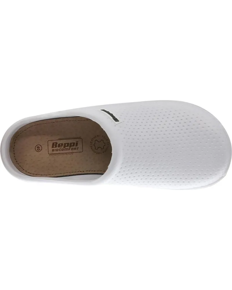 Zuecos BEPPI  de Mujer CLOGS  WHITE