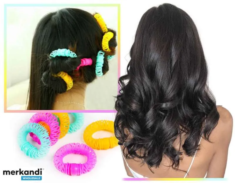 ¡Eleve la colección de cuidado del cabello de su tienda con rizadores de cabello rizado para rizos y volumen sin esfuerzo! (Paqu